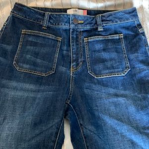 Cabi Patch Pocket Jeans Tall Long